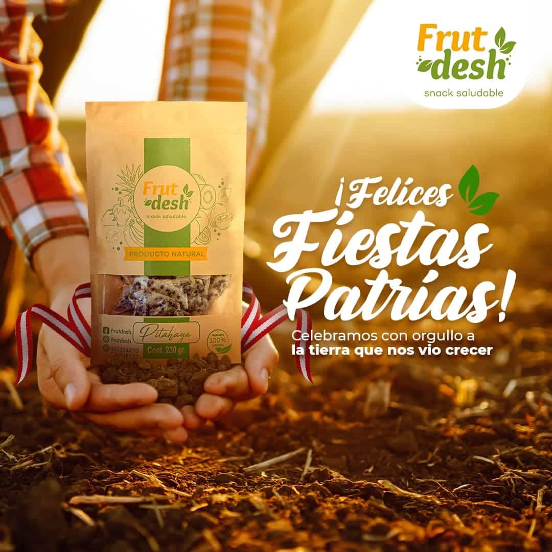 ¡Felices Fiestas Patrias !Siendo un emprendimiento 100 peruano , nos sentimos orgullos de nuestro producto y el apoyo que recibimos de toda nuestra cadena de proveedores . Hoy y siempr